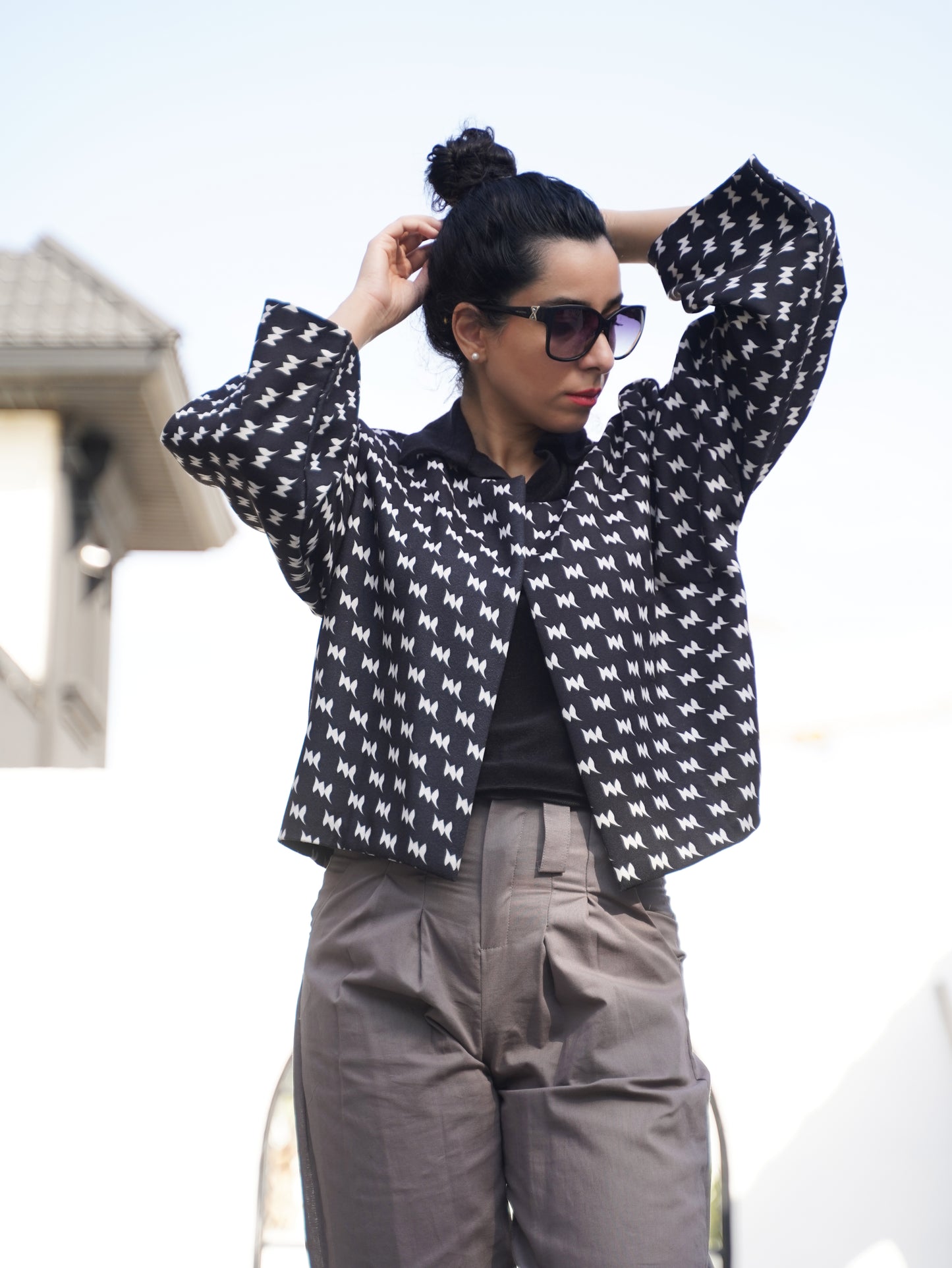 Dimension Patterned Jacket
