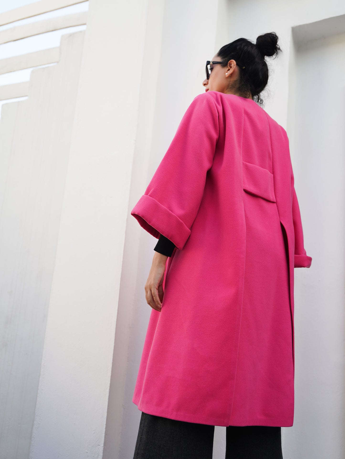 Dimension Pink Coat